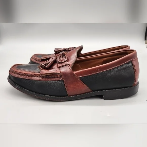 Johnston & Murphy Shoes Men 10 Aragon II Kiltie Tassel Narrow